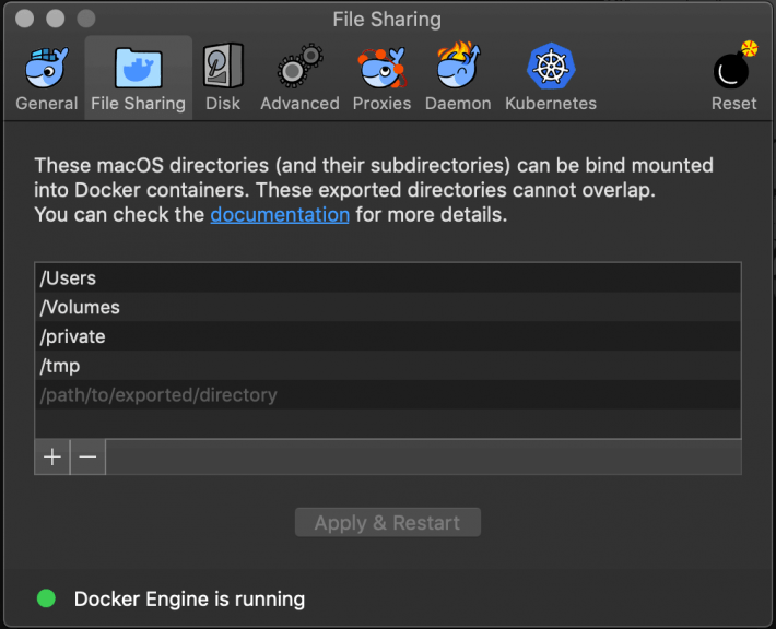 docker: error response from daemon: mounts denied: docker-for-mac/osxfs/ docker: error response from daemon: mounts denied: docker-for-mac/osxfs/
