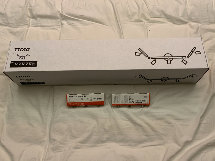 IKEAのシーリングスポットライト「TIDIG」を導入してみた | FRONTL1NE (フロントライン)