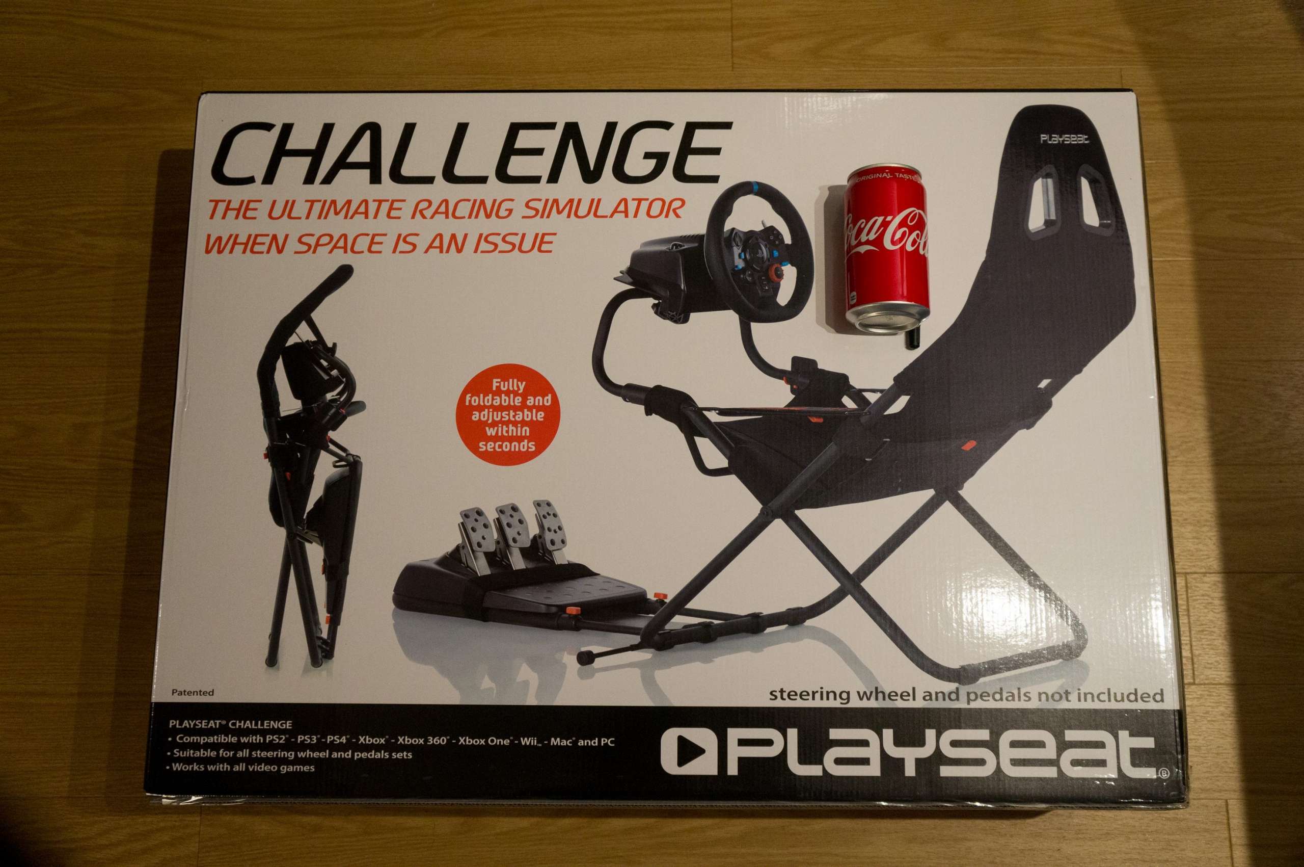 折りたたみ可能なレースシム用シート「Playseat Challenge」を買った 